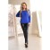 Female jumper, size 48, blue color