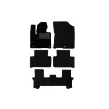 Standard salon rugs for Kia Sorento 2020-, SUV, 5 pcs., Textile