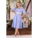 Women's dress, size 52, blue color