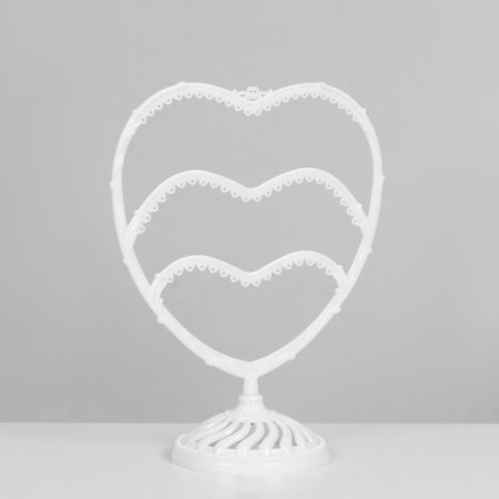 Star for jewelry "Heart", 31 place, 13.5 × 24 × 30 cm, white color-3
