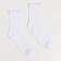 Children's socks, white color/heart, river 22-24