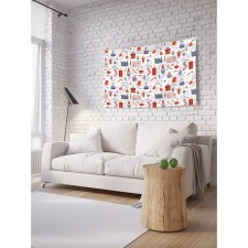 Decorative panel with photo printing 