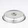 Stainless steel cover, 24 × 24 × 4 cm, round
