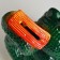 New Year. Symbol 2025. Piggy bank "Snake with a bill" 20x16cm, green
