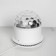 Light device "Around the sphere" 12 cm, speaker, glow RGB, 220 V, white