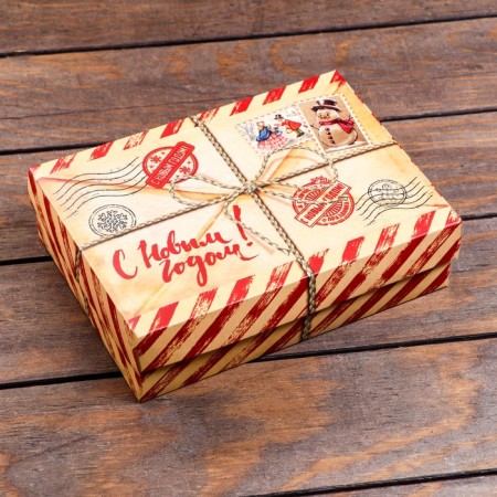 Gift box team "Post", 21 x 15 x 5.7 cm-4