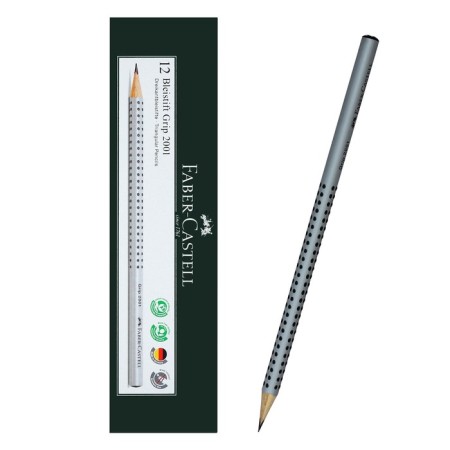 Pencil Chernographic Faber-Castell Professional Grip 2001 2b three-sided case, massage checkers