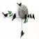 Wall clock, series: pendulum, "birds on the twigs", smooth move, 74 x 52 cm