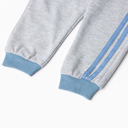 Kit for children (sweatshirt/pants), blue color, height 68 cm-4