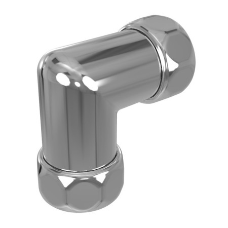Terminus 740SCH1005, unit nuts 1 "x3/4", chrome