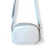 Cross-Bodi bag, 2 parts with lightning, white/blue/powder color