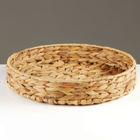 Tray "Golden Kolos", 32 x 6 cm, water hyacinth