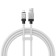 Baseus cable, Lightning - USB, 2.4 A, 2 m, white