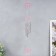 Wind Music Plastic "Heart" mix 4 tubes 10*1 cm 2 figures h = 52 cm