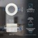 Lamp Built -in era DK109, IP20, 12W, 80x45 mm, white/transparent color