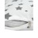 Pillow orthopedic roller with buckwheat luster, size 20x50 cm, stars, white color