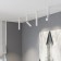Lamp ceiling Elektrostandard, Pika LED 6 W, 30x30X220 mm, IP20, white color