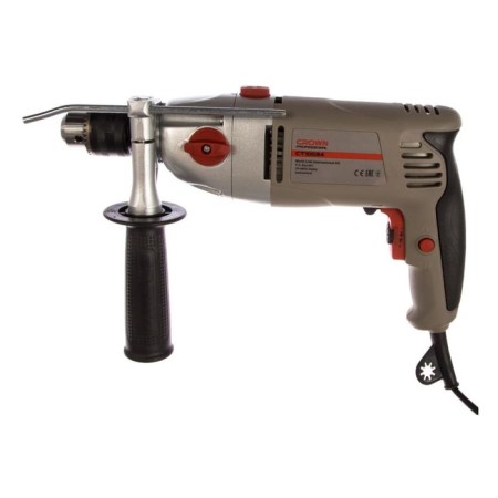 Shock drill Crown CT10034, 220 V, 1050 W, 0-19200/0-44800 FP/min, cartridge 1.5-13 mm