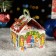 Gift box "Small house" Santa ", 12 x 12 x 16.8 cm