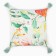 Decorative pillowcase with brushes Ethel Green 45x45 cm, polyester