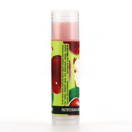 Lip balm, 5 g, the aroma of apple, Beauty Food-6