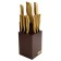 Lenardi knife set, on a stand, 11 items