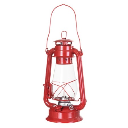 Kerosene lamp decorative red 14x18x30 cm risalux-12