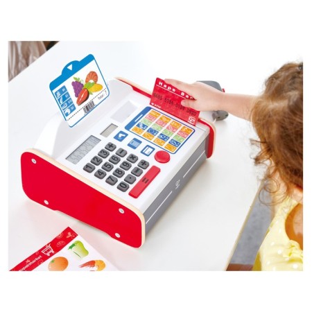 Set of game "Wooden Cashier", with light and sound-9