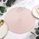Serving shade "Classic", central pink, d 38cm