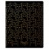 Notebook of 48 sheets in the Meshu Black Cat cage, cover coated cardboard, matte lamination, foil embossing, offset block, mix
