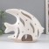 Ceramics Ceramics "Fish Scalaria" sand-white 18.3x7.3x16 cm