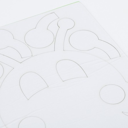 Rostomer on the wall "caterpillar", interior stickers, decor on the wall, 220 x 36 cm-4