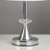 Table lamp "ALOR" 1x40W E27 chrome 21x21x36 cm Risalux