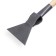 Ice ax, width 15 cm, with wooden cuttings, B-3, color mix