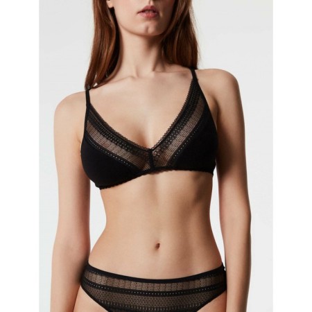 Bustier Female Conte Elegant Romantic Story, size XL, Black color