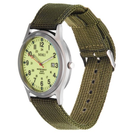 Men's wrist watches, D-4 cm, strap L-23.5 cm, width 2.2 cm, calendar-1