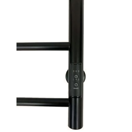 The electric heated tower "Sanprise" Aurora P6, 400x700 mm, universal, black-4