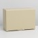Gift folding box, packaging, "beige", 22 x 15 x 10 cm