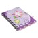Notebook in a gift box, on a lock, A6, 50 sheets, line, "window", mix