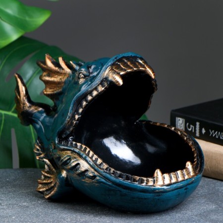 Candy "Piranha" Blue, 18x28x16cm