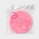 Mold Dolyana "gears", silicone, 10.5 × 10.5 cm, pink color
