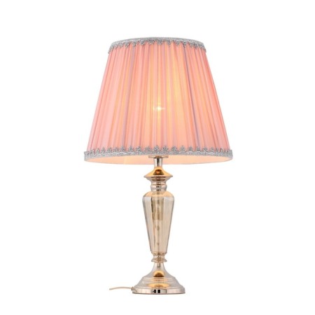 ST LUCE bedside lamp. SL965.104.01. Vezzo. 1x60 W, E27, 32x32x54 cm, chromium color