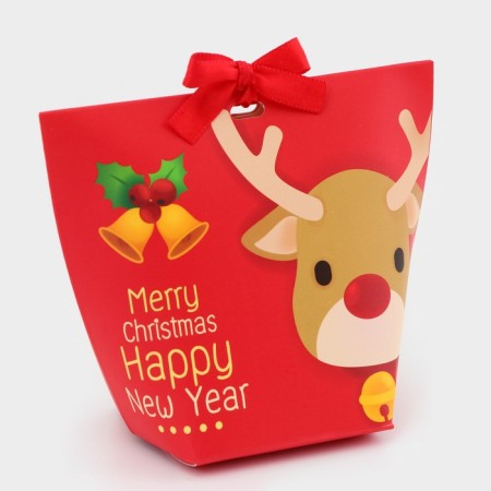 Folding box New Year 7 x 5.5 x 10 cm-1
