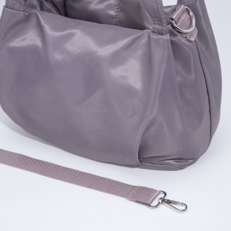 Bag-tout on zipper, gray color-4
