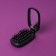 The comb is massage, folding, mirror, 9.5 × 5.5 cm, black color