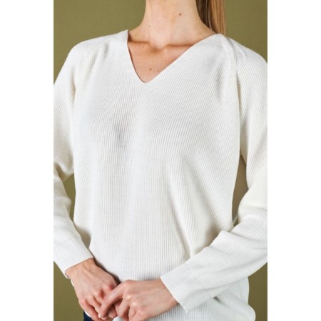 Pulover Women's Eliseeva Olesya, size 54-56, white color-2
