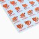 Paper stickers of the evaluation "tiger", 10.5 x 18 cm