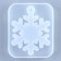 Silicone form universal, Snowflake suspension