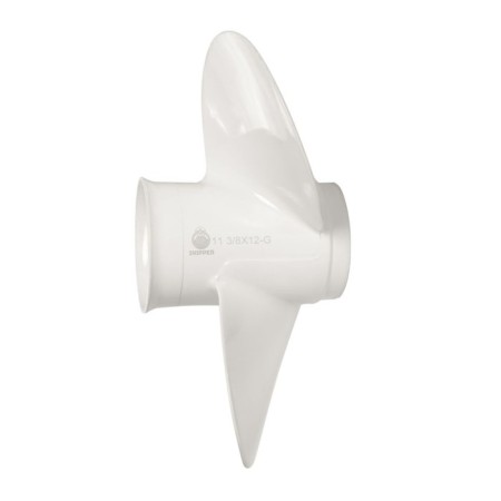 Skipper crest screw, Yamaha 40-50 hp, aluminum, step 12, d = 11 3/8 inches-4