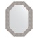 Mirror in the baguette frame, silver minting 90 mm, 66x86 cm